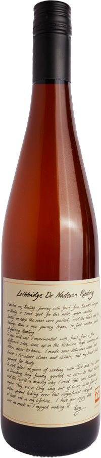 Lethbridge Wines Dr Nadeson Riesling 2024 Henty